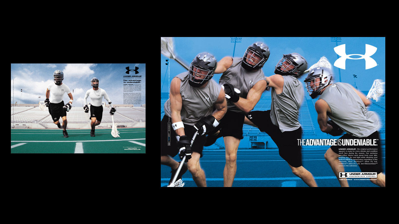Under armour lacrosse ad.
