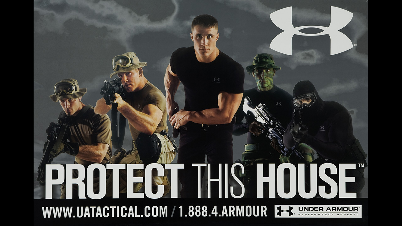 Under armour protect this house poster.