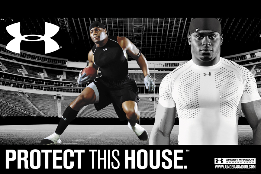 Under armour protect this house ad.